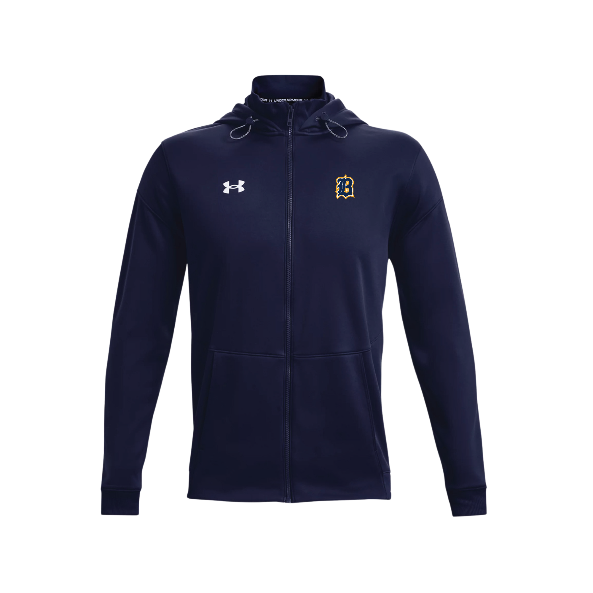 Under Armour Full zipper navy Belen Jesuit Campus Store